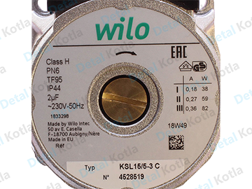 Двигатель насоса Wilo 15/5 - 3C (без воздухоотводчика) по классной цене в Омске