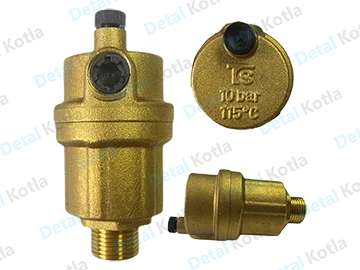 Воздухоотводчик латунный, резьба 3/8, универсальный по классной цене в Омске